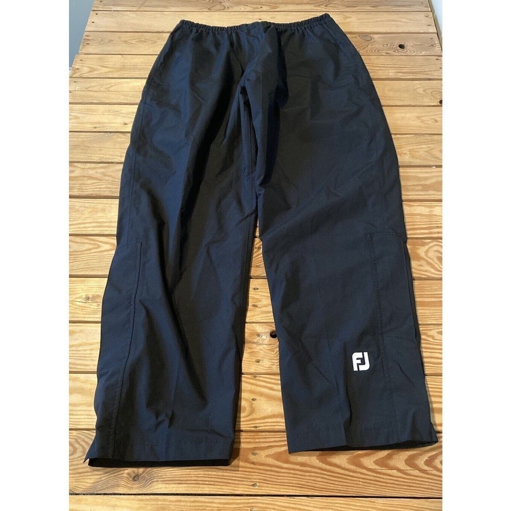 FJ Dryjoys Elastic Waist Pants Size XL Men’s Black